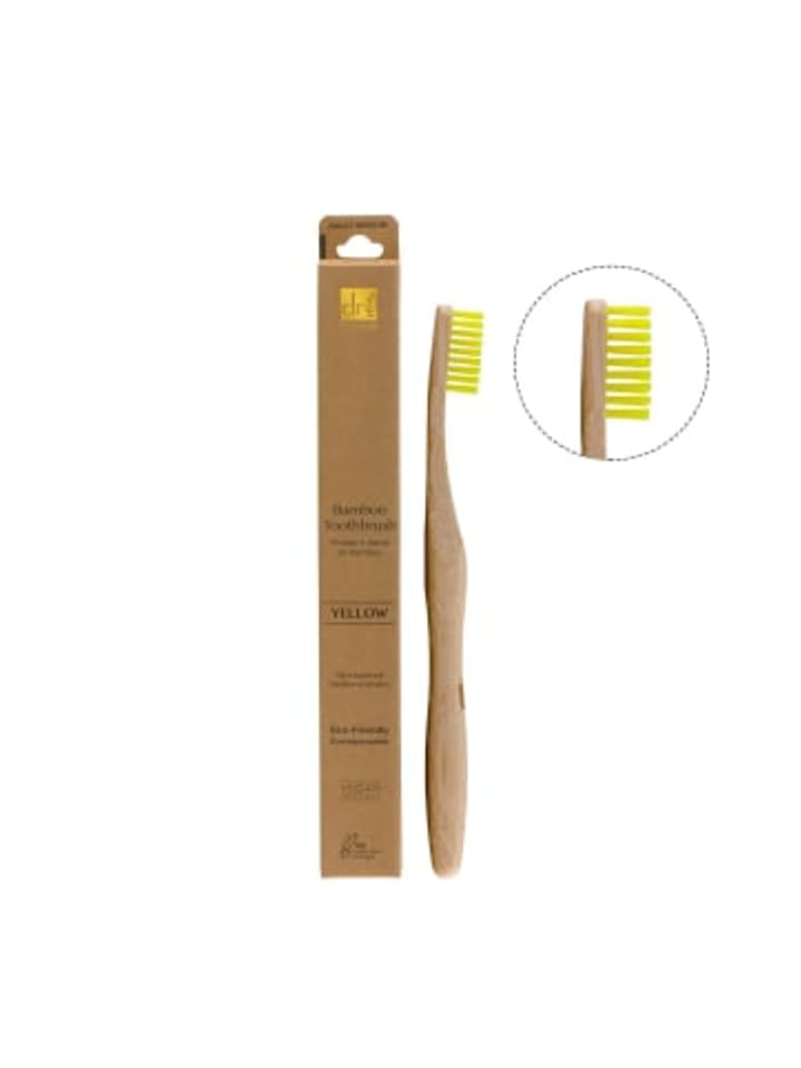 Dr Botanicals Bambus-Zahnbürste - Gelb günstig kaufen onesize