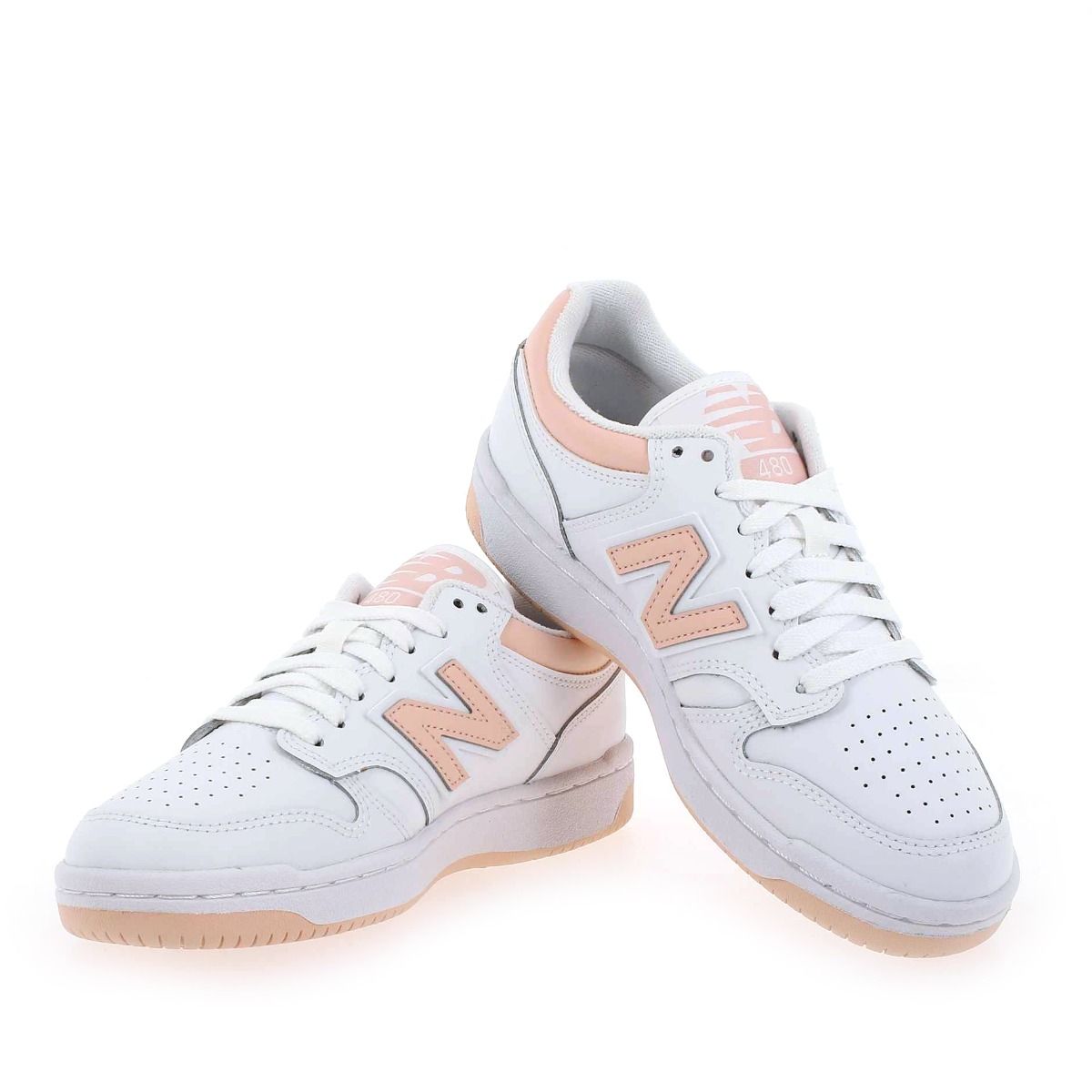 New Balance  BB480LPH  - Blanc Rose