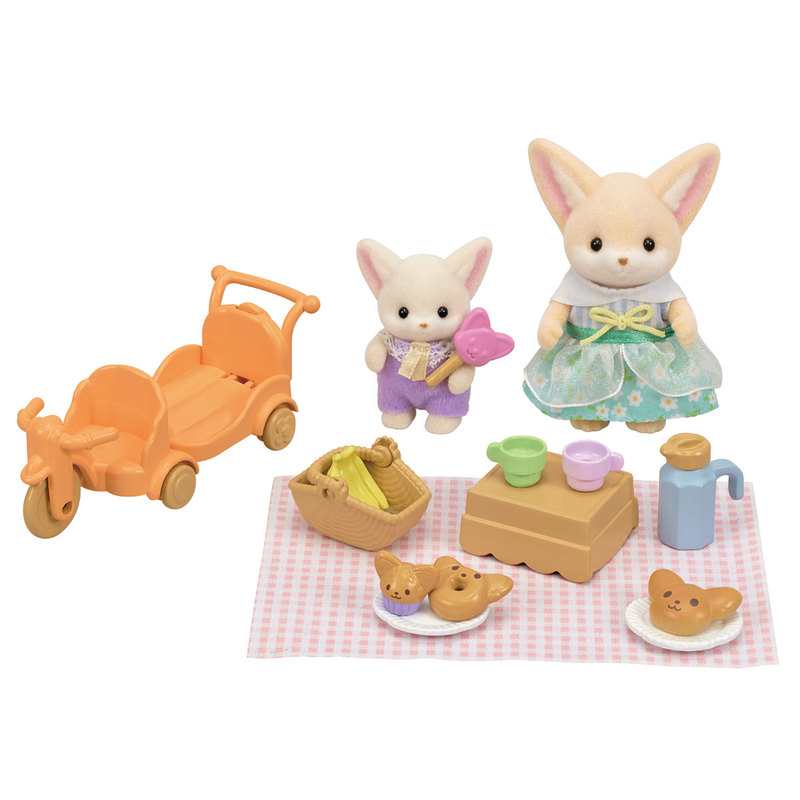 5698 Le pique nique de la famille Fennec Sylvanian