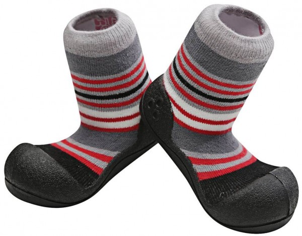 Attipas ~ Sockenschuh Modern ~ Grau