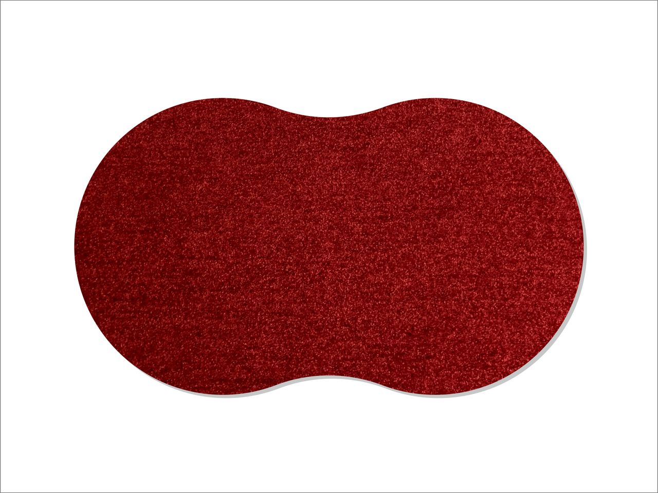 Keilbach Designprodukte Keilbach Schuhabstreifer, 145 x 85 cm, rot