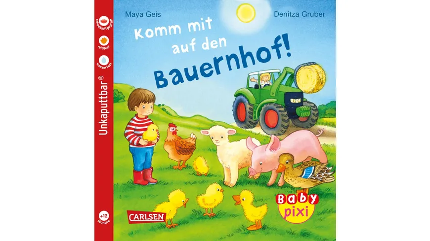 Baby Pixi (unkaputtbar) 61: Komm mit auf den Bauernhof!
