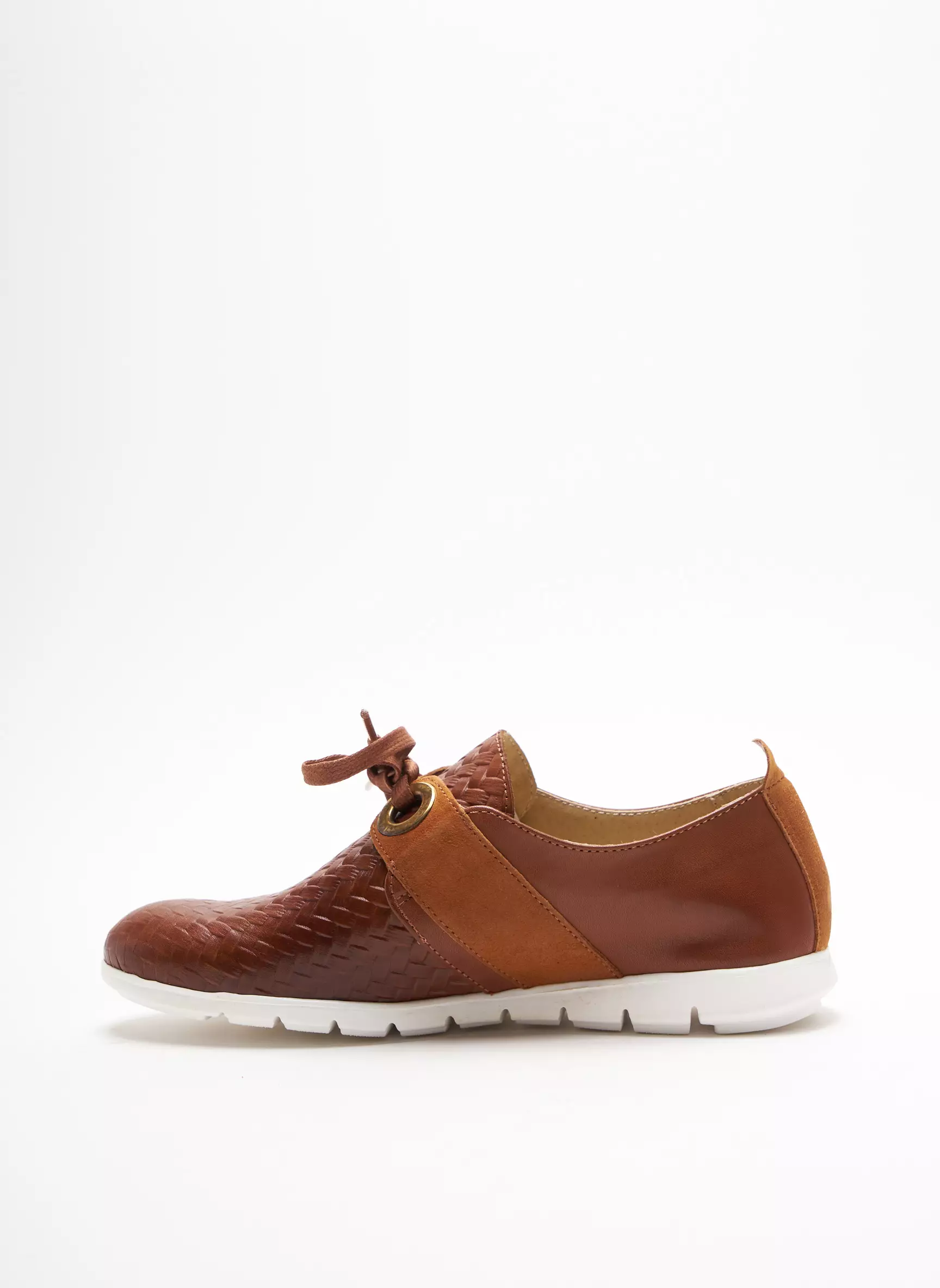 Folie S Baskets Femme couleur marron