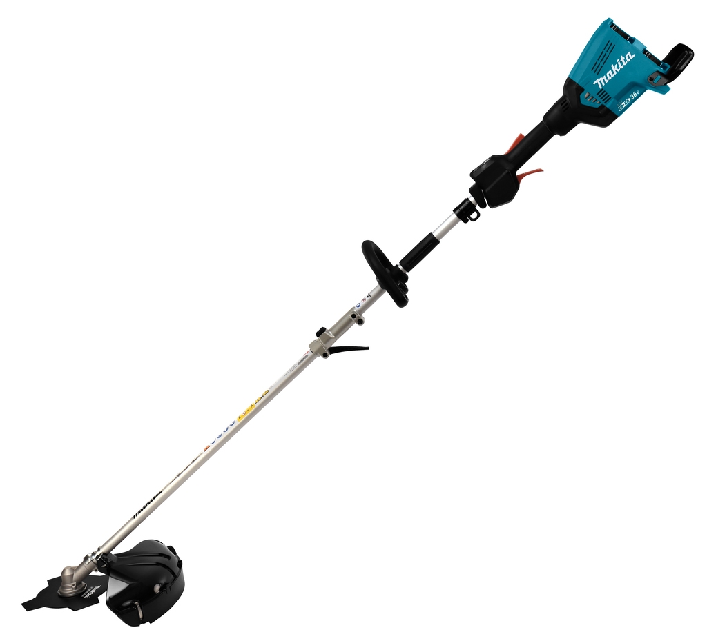 Makita DUX60ZM4 Trådløs Kombisystem D-håndtak 2 x 18 Volt ekskl. batterier og lader + ryddesaksfeste