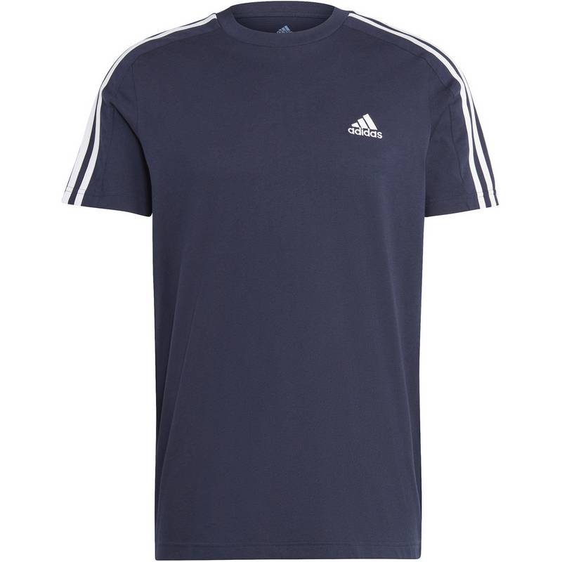 adidas ESSENTIALS SINGLE JERSEY 3-STREIFEN T-Shirt Herren