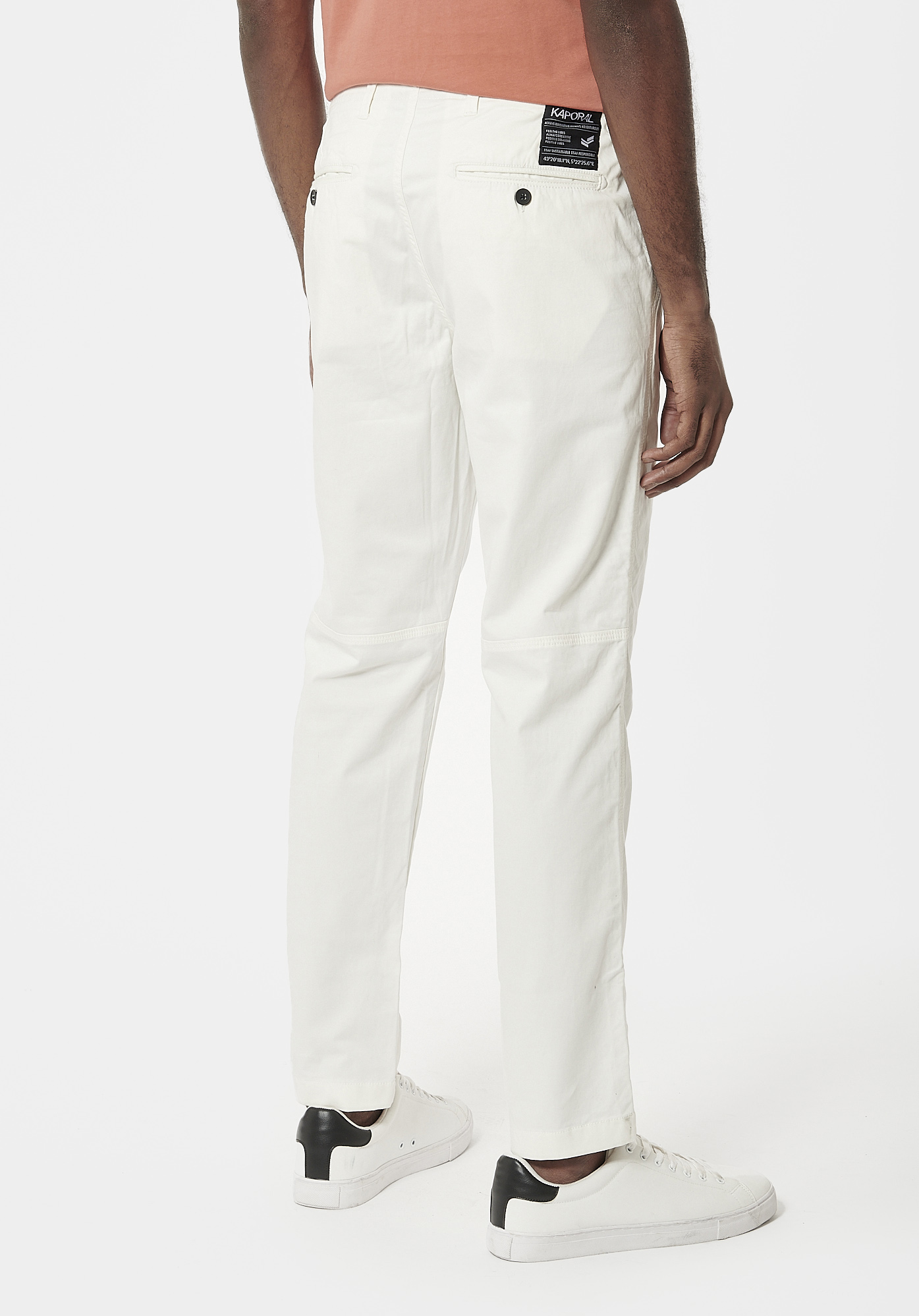 MYLER  Pantalon blanc tapered confort Homme