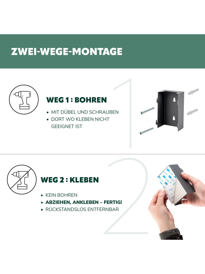 bremermann Wand-Kosmetikeimer 3 l günstig kaufen onesize