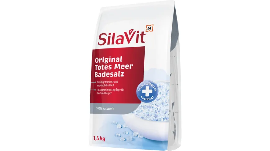 SilaVit Badesalz Totes Meer 1.5 kg