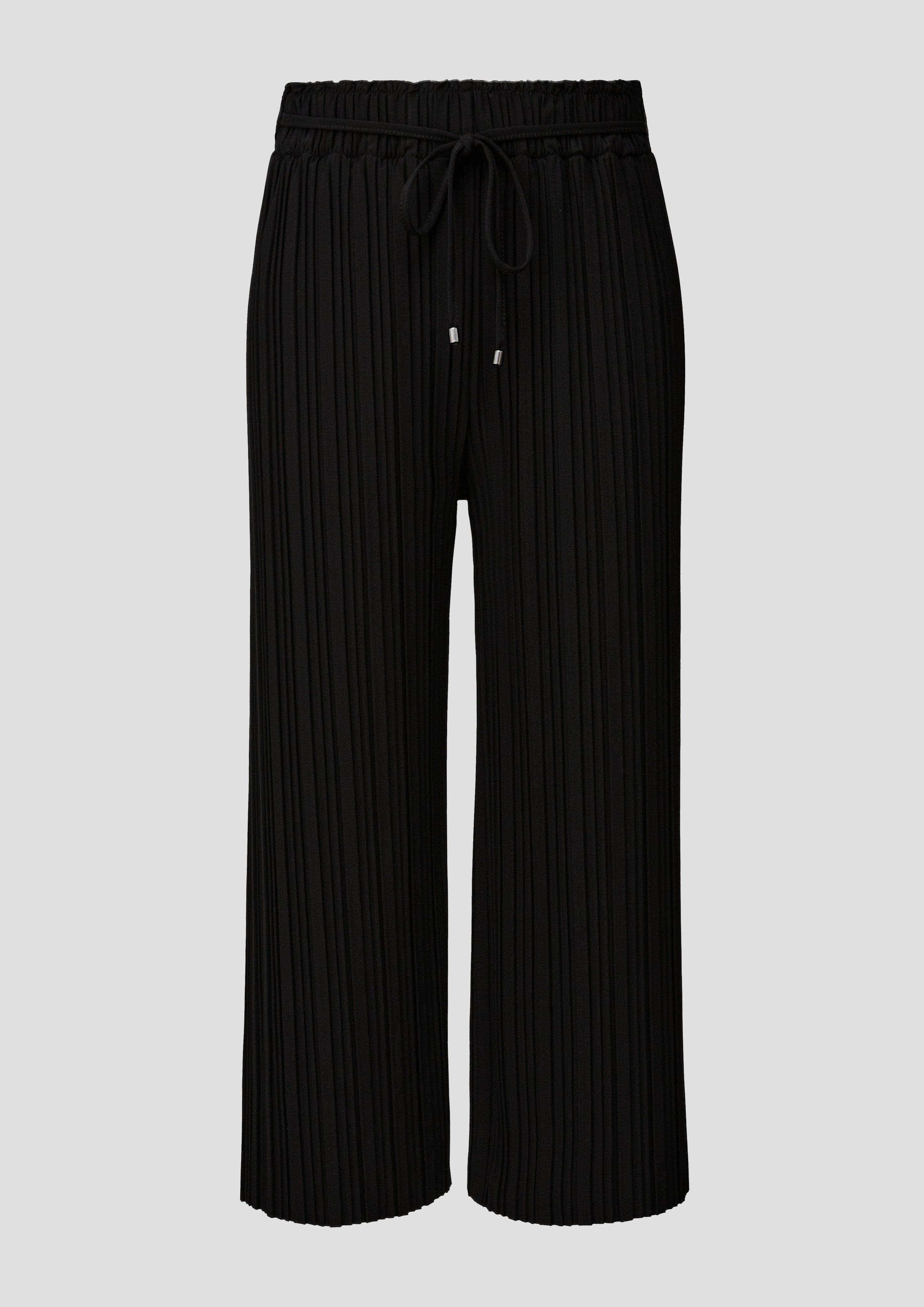 Plissierte Hose mit Wide Leg  2142551-9999