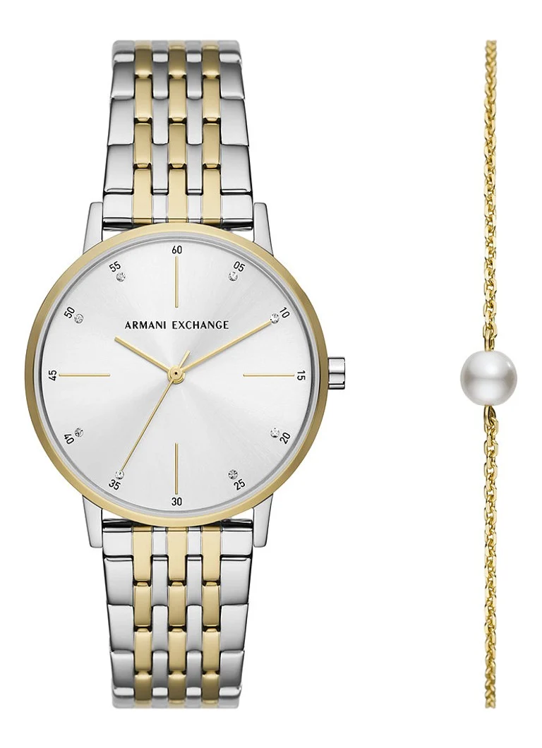 Set ceas și brățară Armani Exchange AX7156SET (2 piese)
