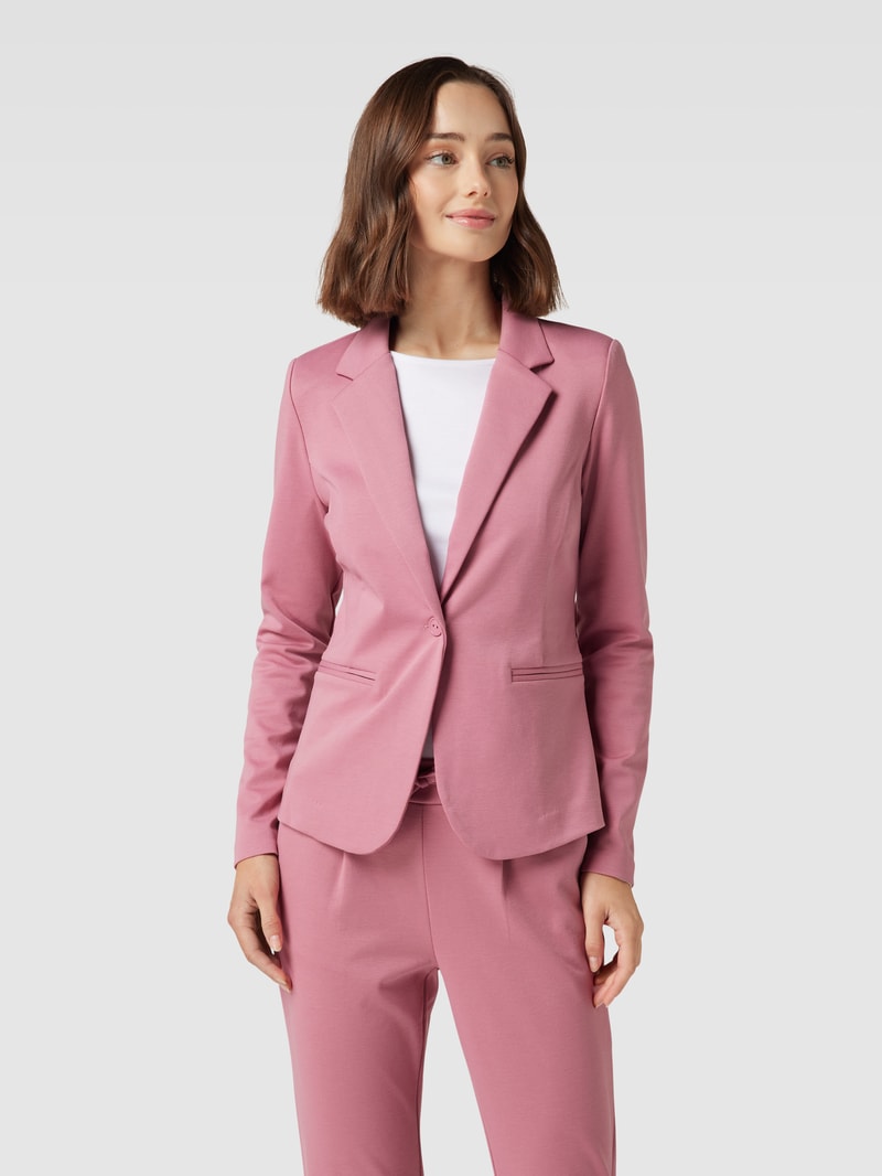 Blazer mit Reverskragen Modell 'KATE' in altrosa