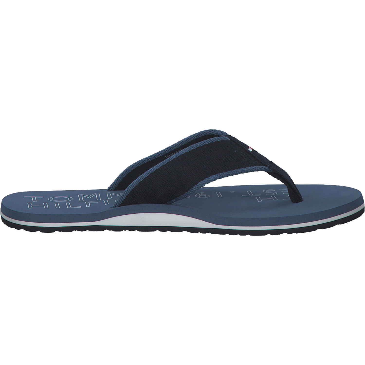 Tommy Hilfiger FM0FM04469, Zehentrenner, Herren, blue coast