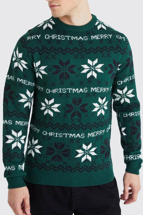 Tall Merry Christmas Pullover