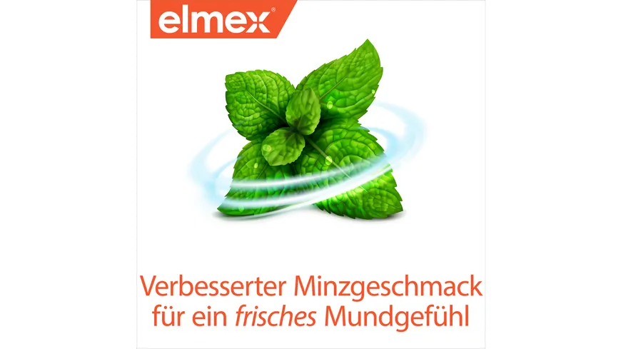 elmex Mundspülung Kariesschutz – antibakterielle Zahnreinigung ohne Alkohol schützt effektiv vor Karies 400 ml