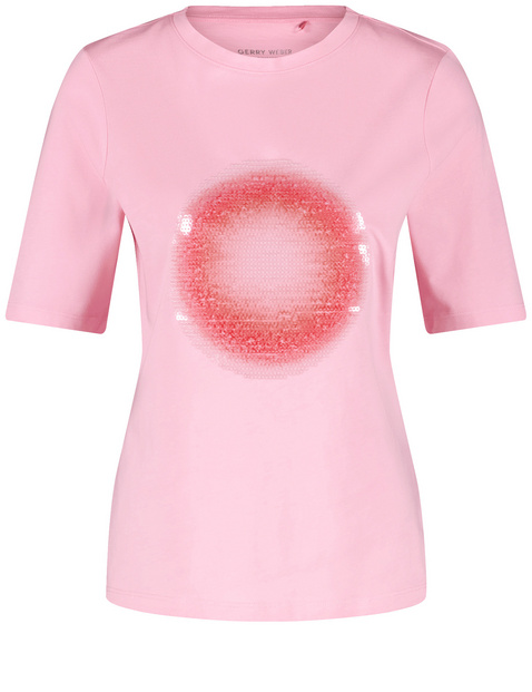 Nachhaltiges T-Shirt mit Pailletten