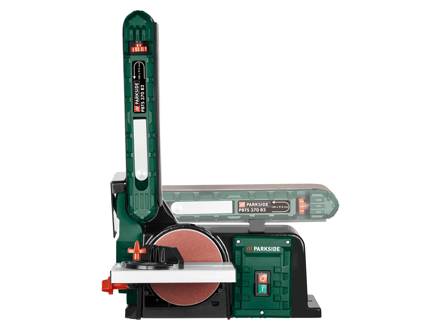 PARKSIDE® belt and disc sander »PBTS 370 B2«, 370 watts