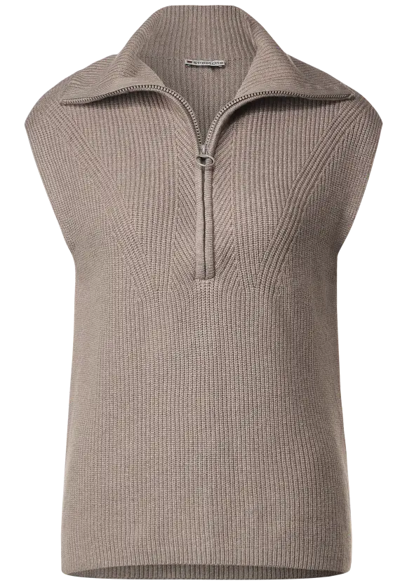 Street One Troyer Pullunder mit Zipper