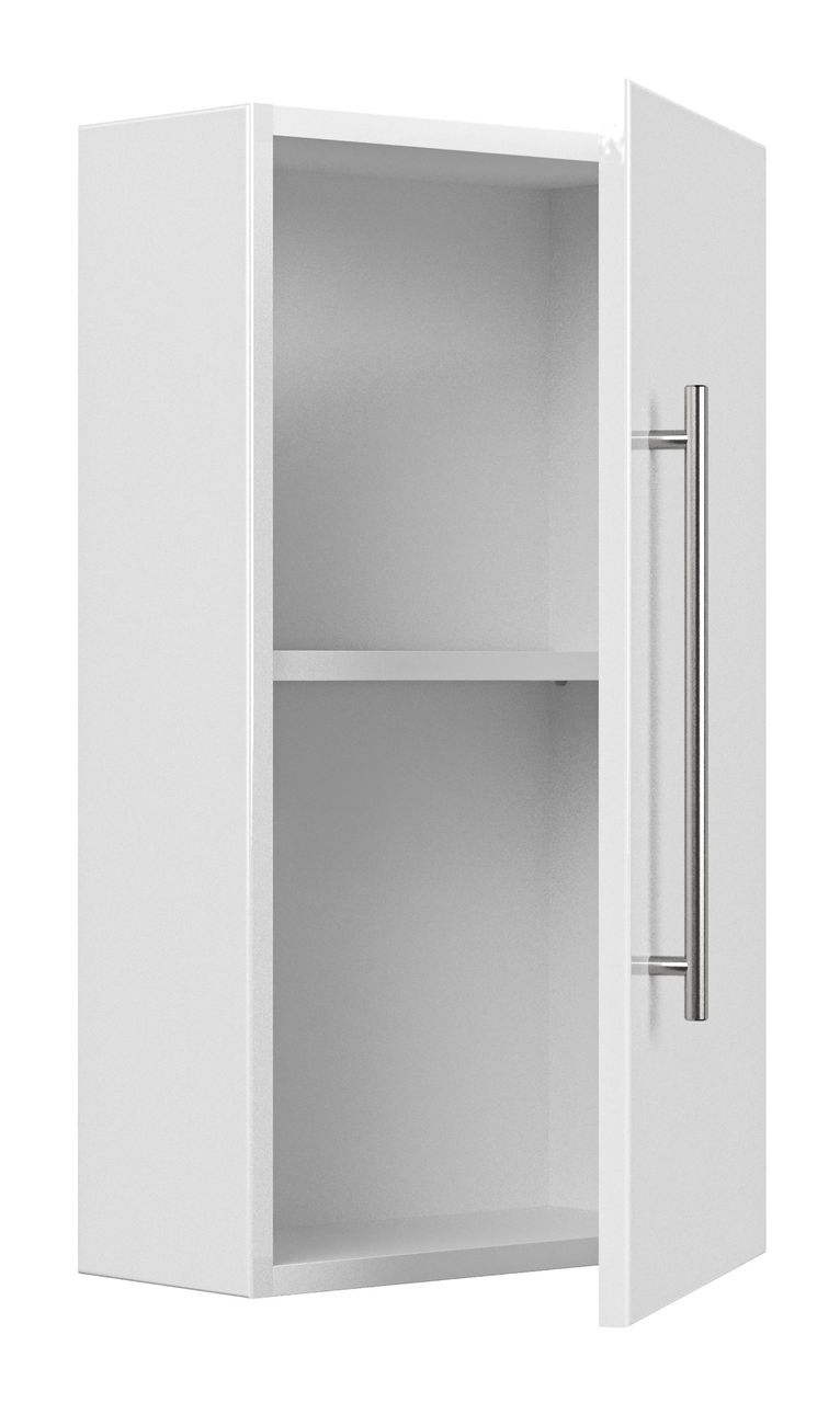 Posseik Badmöbel-Set HOMELINE 80 cm (5-teilig) weiß hochglanz EEK: F