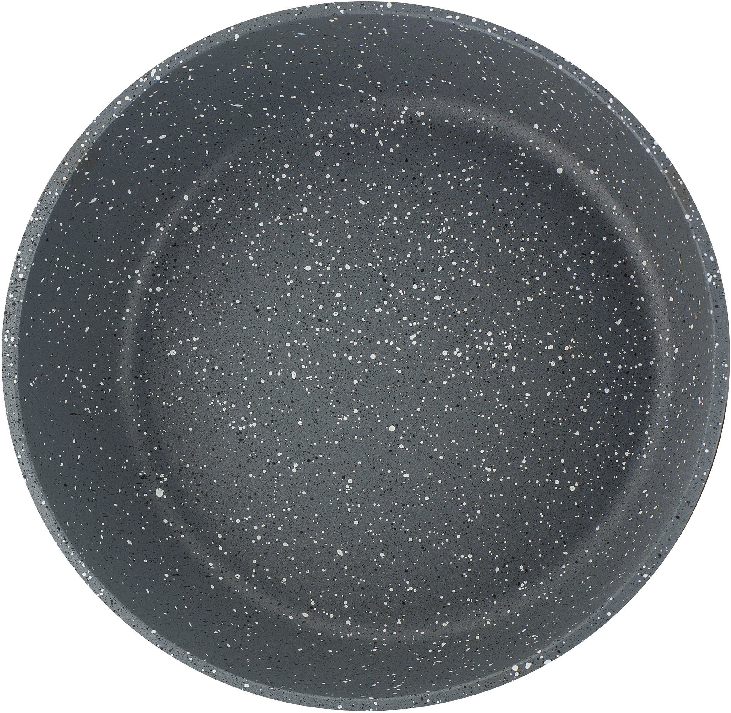 GSW Topf-Set Gourmet Granit, Aluminiumguss (Set, 12-tlg), Induktion