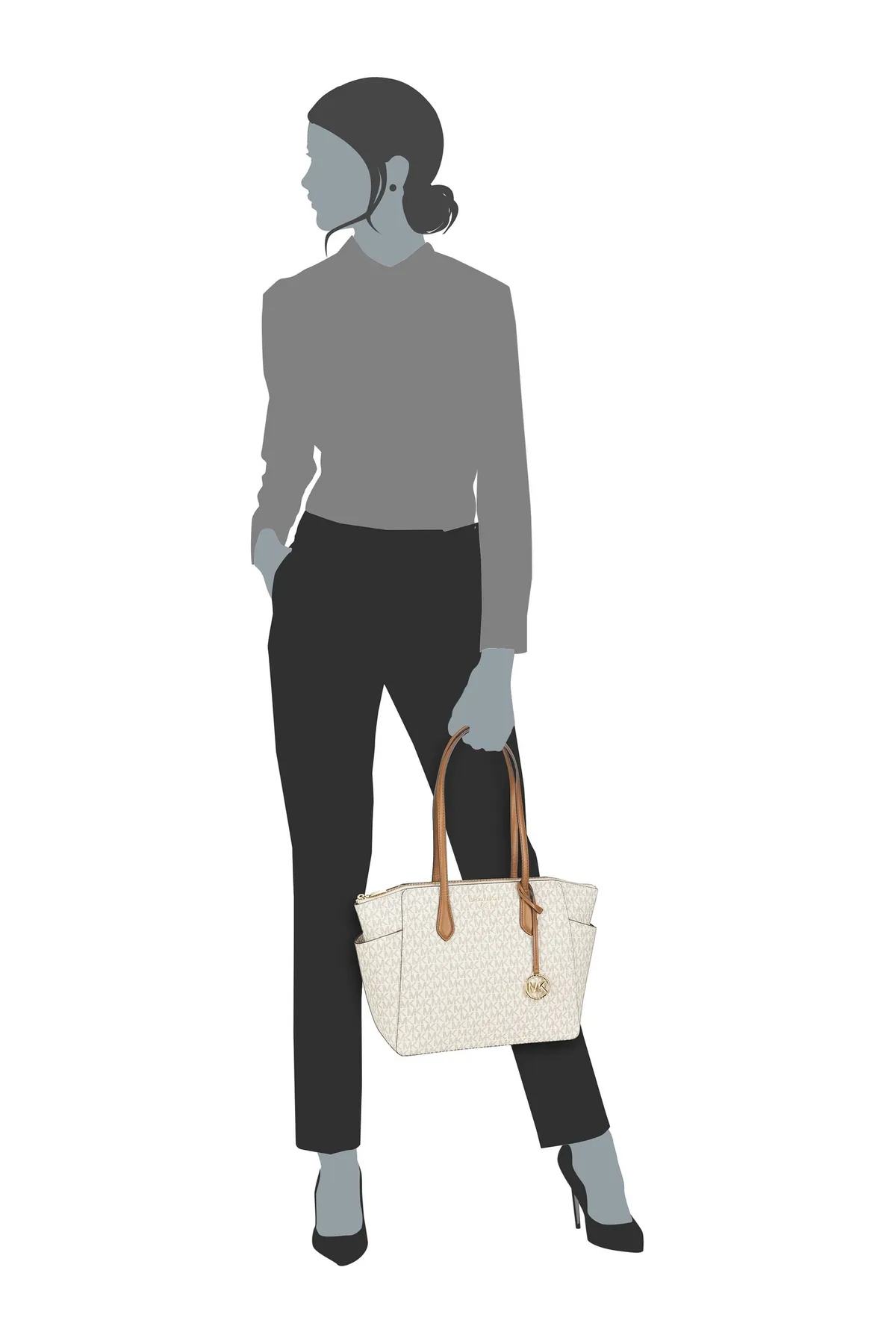 Michael Kors  Handtasche Marilyn Medium TZ Tote MK Signature