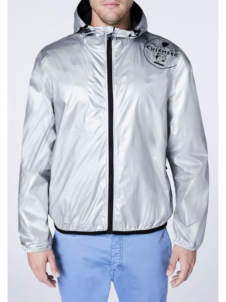 Chiemsee Regenjacke in Silberfarben günstig kaufen