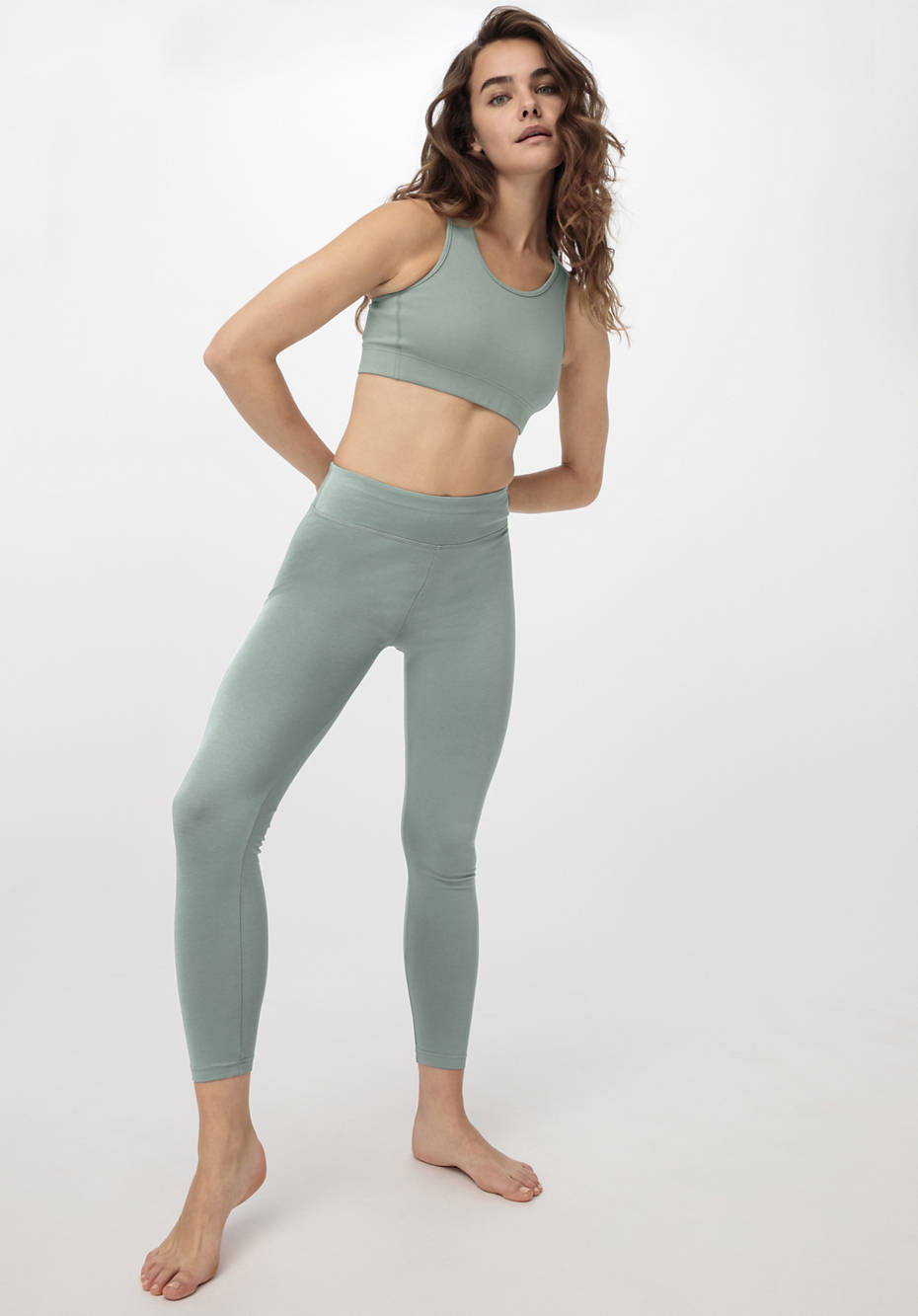 Leggings Medium Cut ACTIVE LIGHT aus Bio-Baumwolle