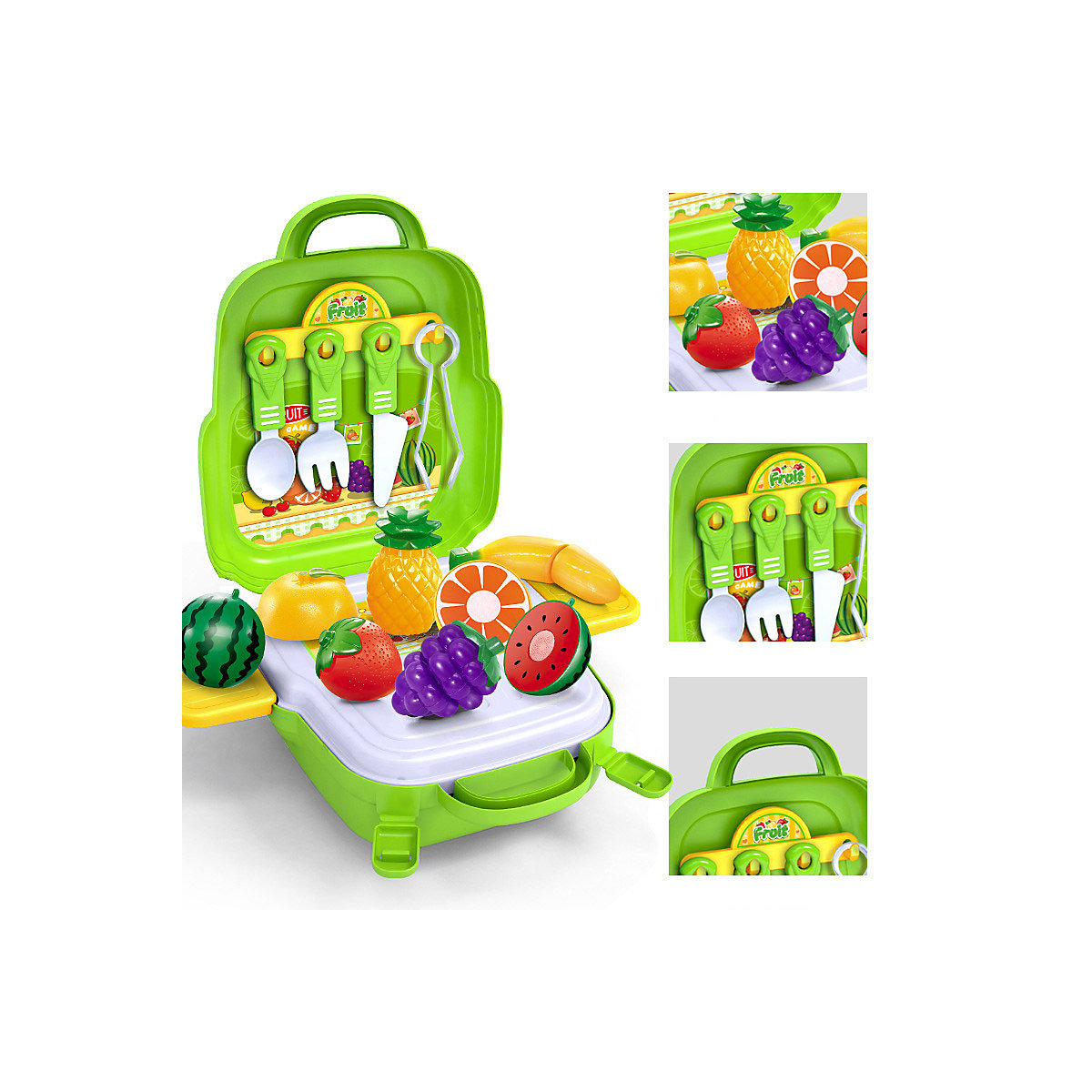 Rucksackspielzeug für Kinder Simulations-Spielhaus-Set
