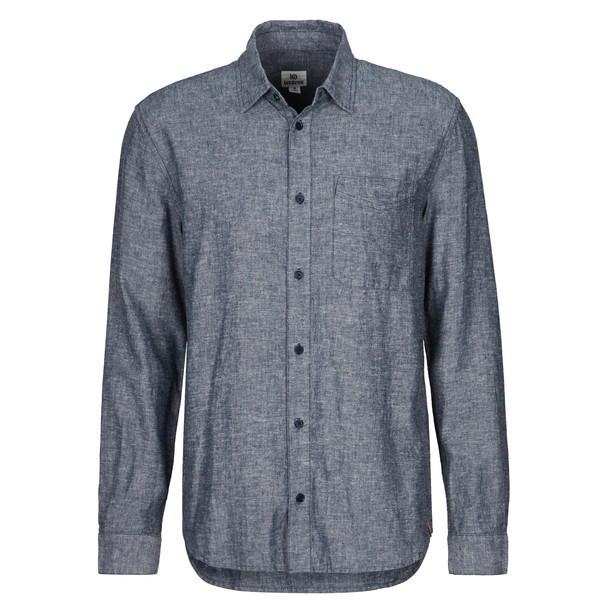 M HEMP BUTTON FRONT SHIRT Herren - Outdoor Hemd