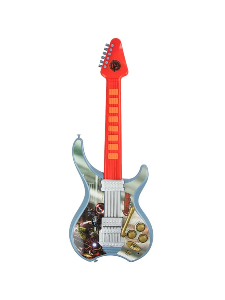 Avengers Elektronische Gitarre – Mit Schutzbrille für kleine Musikhelden in Mehrfarbig günstig kaufen 55