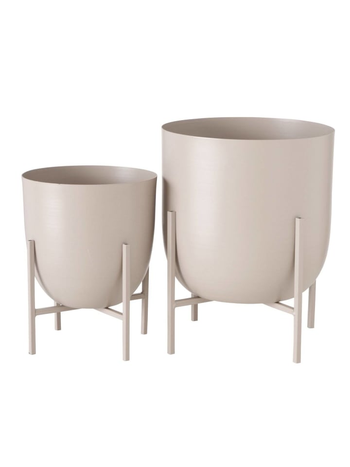 Boltze Blumentopf in beige günstig kaufen onesize