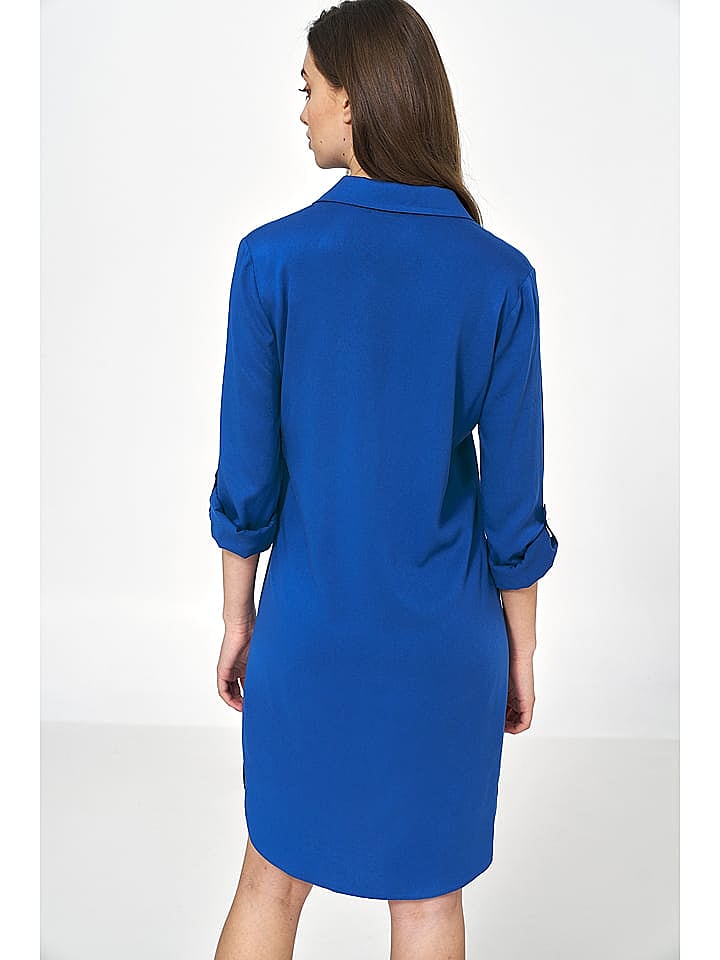 Nife Kleid in Blau günstig kaufen 40