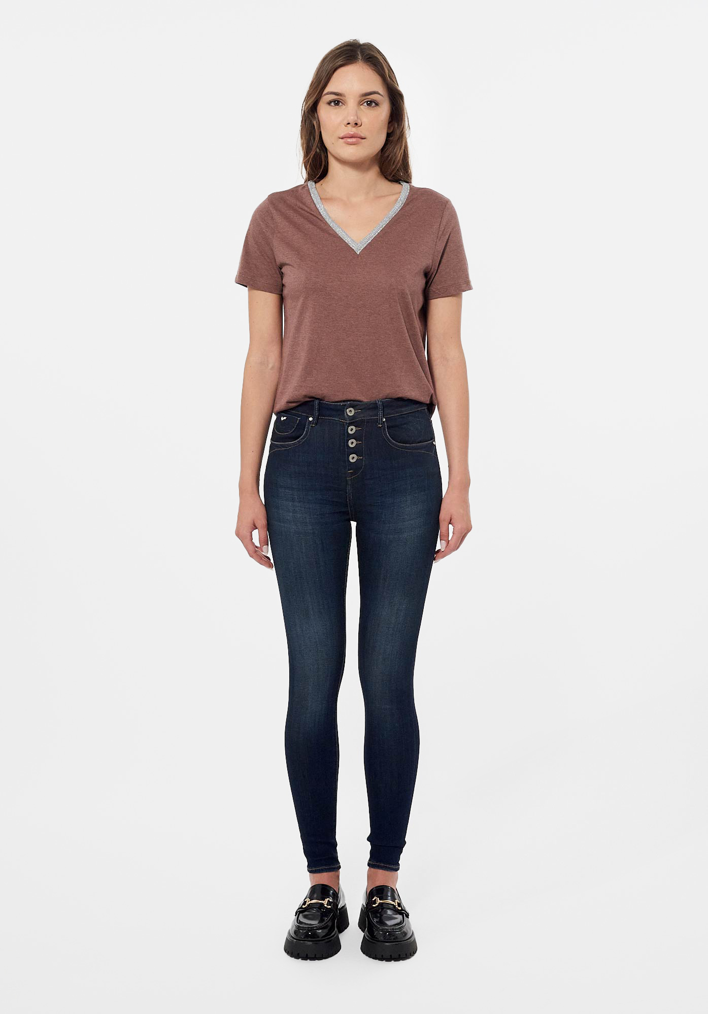 ELEKT  Jean skinny Femme