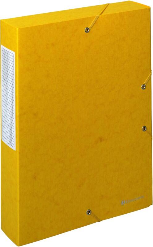 Exacompta Archivboxen 50919E DIN A4 Gelb Beschichteter Manila Karton 25 x 33 cm 10 Stück