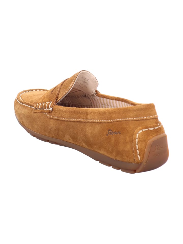 Sioux Mokassin Slipper in Braun günstig kaufen