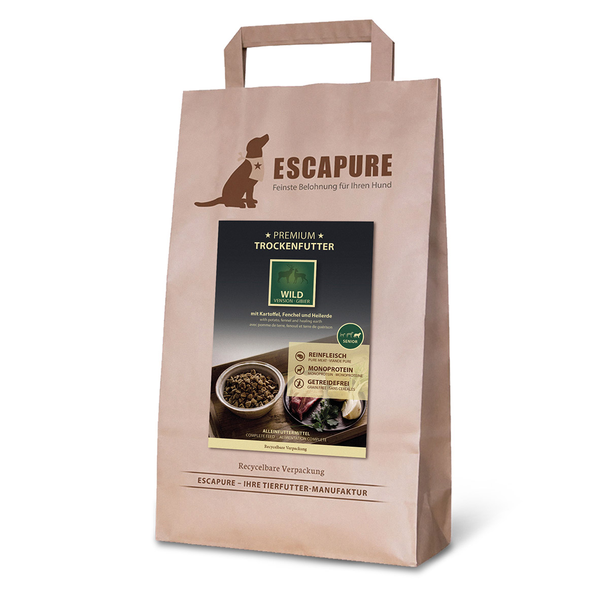 ESCAPURE Senior Wild Premium Trockenfutter kaufen bei ZooRoyal