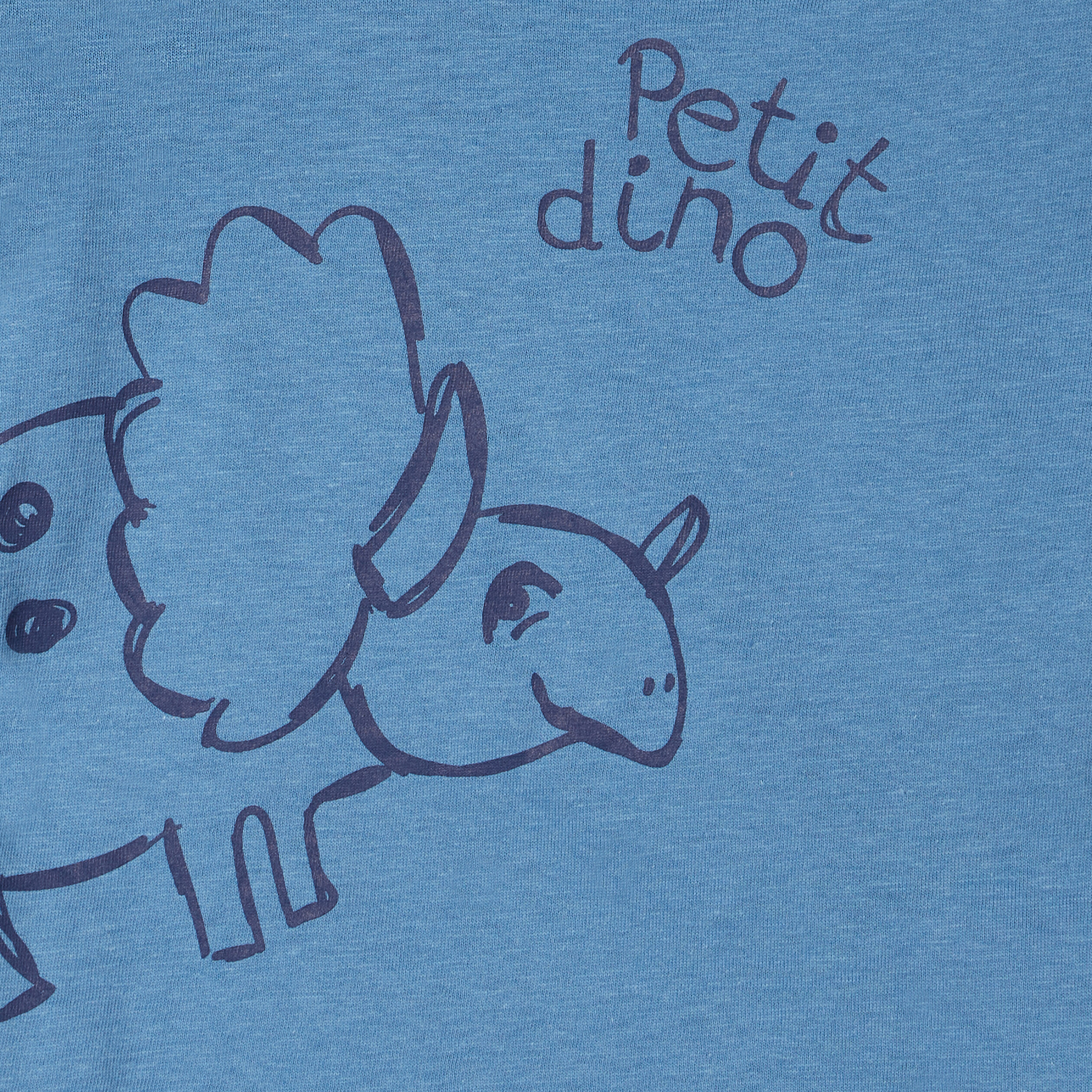 T-shirt manches longues bleu bébé garçon | La Halle