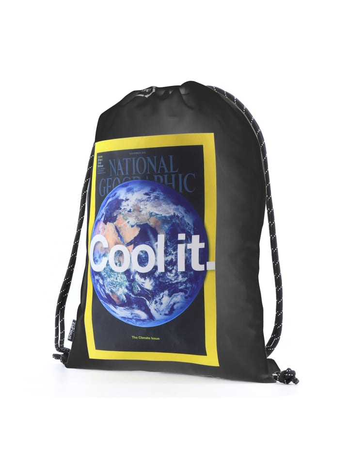 National Geographic Turnbeutel Earth in Schwarz günstig kaufen onesize
