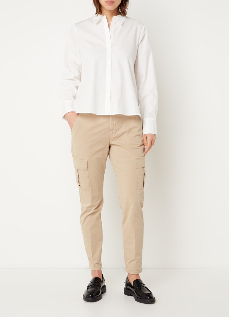MAC Jeans Rich mid waist slim fit cargo pants with flap pockets