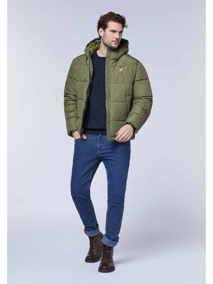 Polo Sylt Strickpullover in Blau günstig kaufen