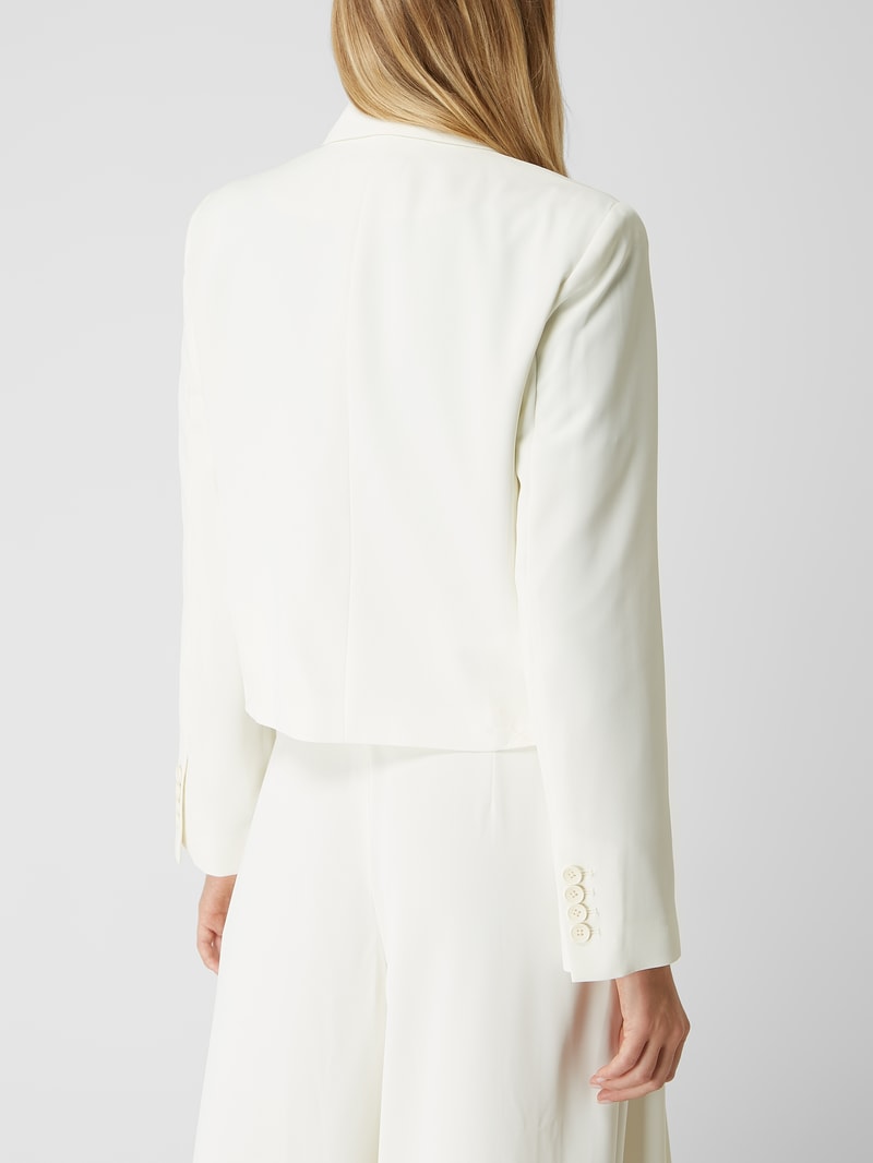 Blazer mit 1-Knopf-Verschluss in offwhite
