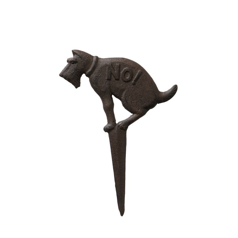 Boltze Gartenstab Doggy Hier kein Hundeklo