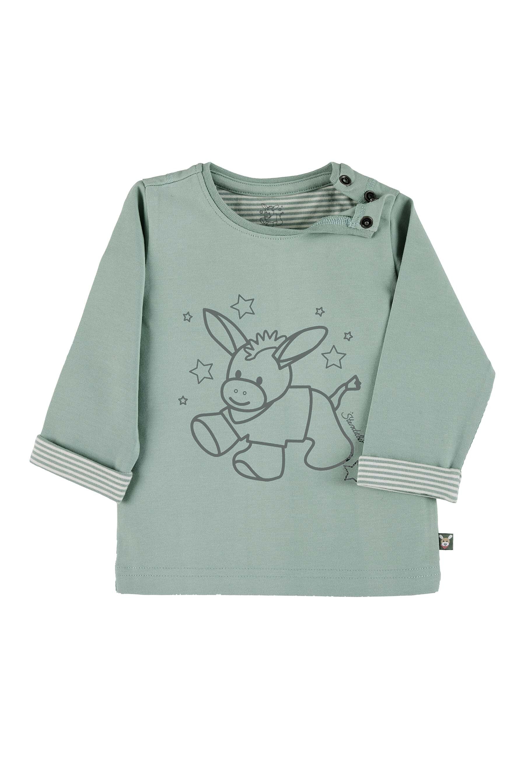 GOTS Langarm-Shirt Esel Emmi aus Single Jersey