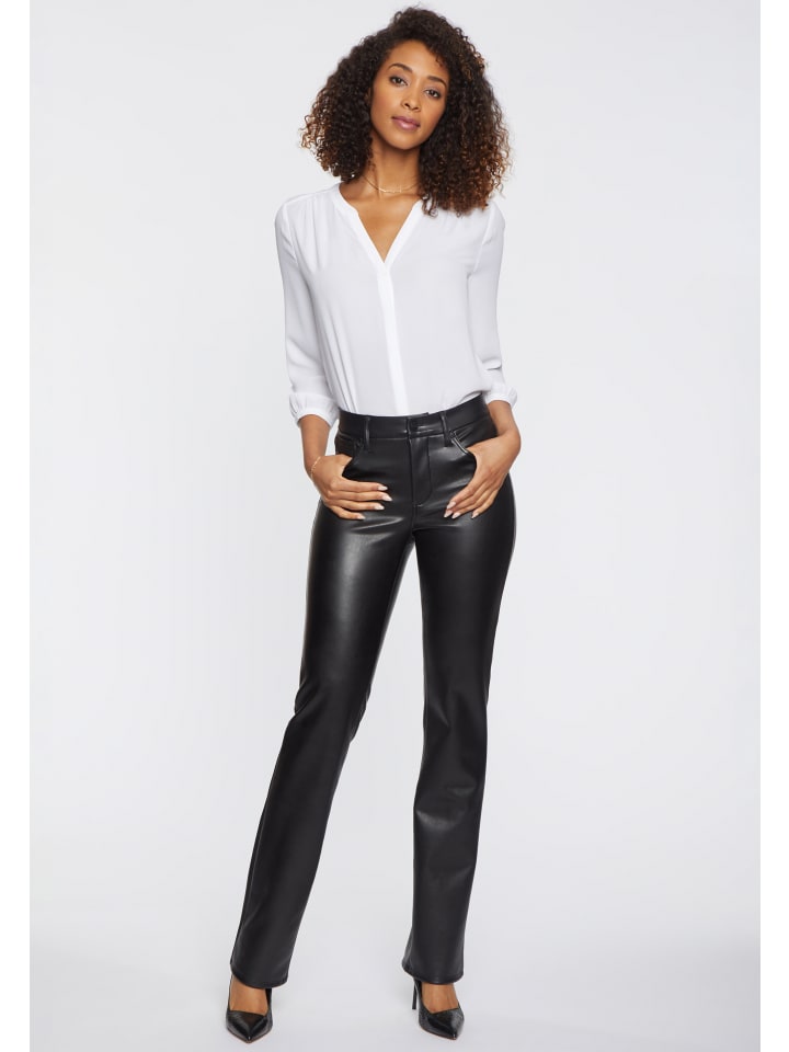 NYDJ Hose Marilyn Straight in schwarz günstig kaufen