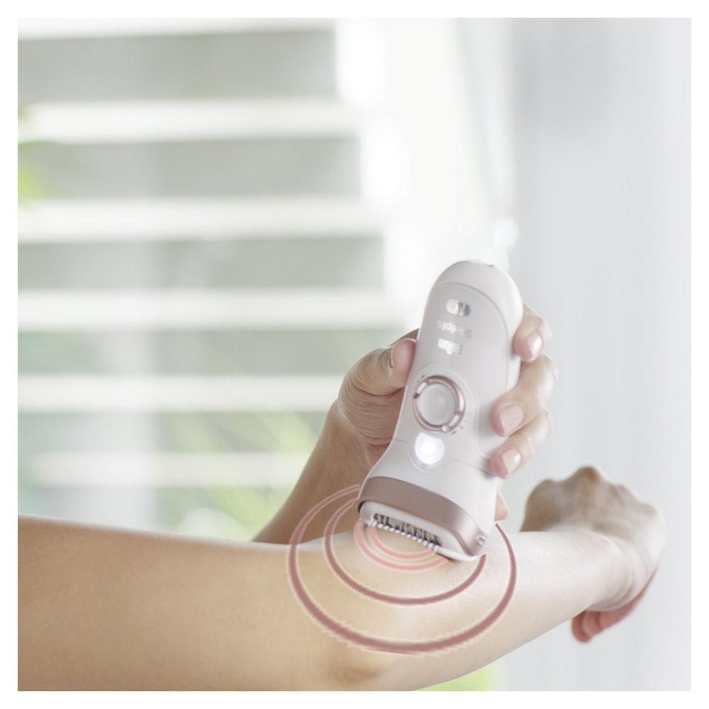braun Braun Silk-épil 9 9/890 SensoSmart Épilateur Or Rose Epilateur Electrique
