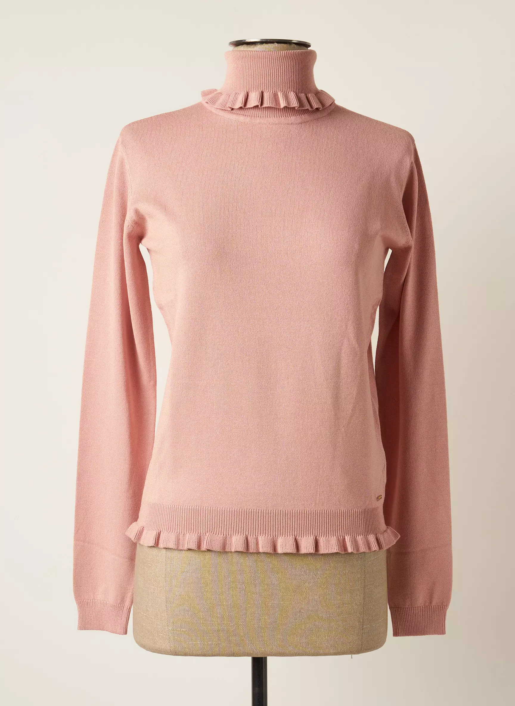 Fracomina Cols Roules Femme couleur rose