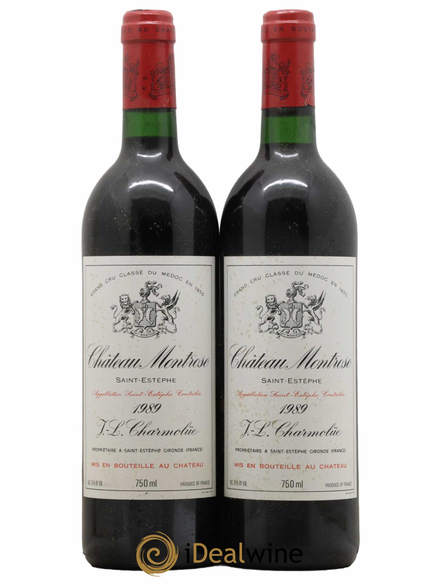 Château Montrose 2ème Grand Cru Classé  1989 - Lot de 2 Bouteilles