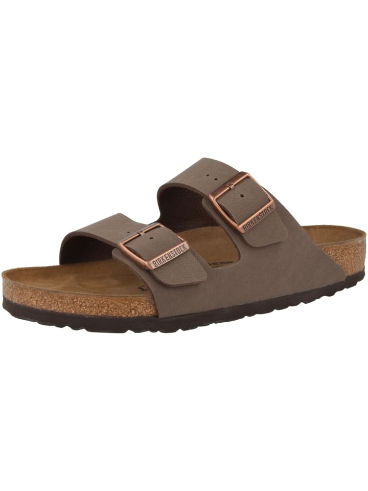 Birkenstock Sandale Arizona Birko-Flor Nubuk normal in braun günstig kaufen