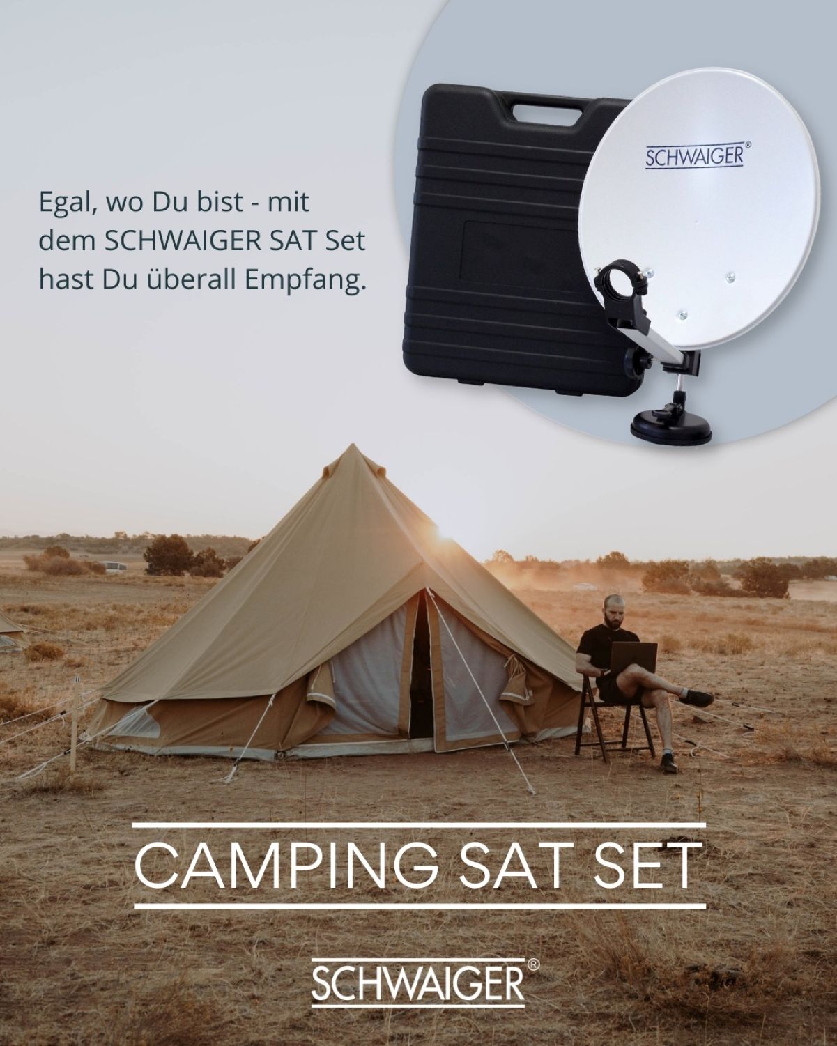 Schwaiger Camping Satellitenanlage