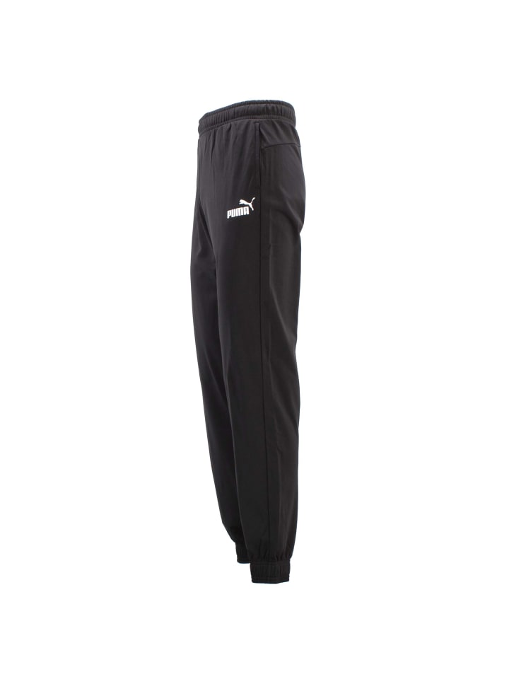 Puma Trainingsanzug Colorblock Poly Suit Kids in Schwarz günstig kaufen