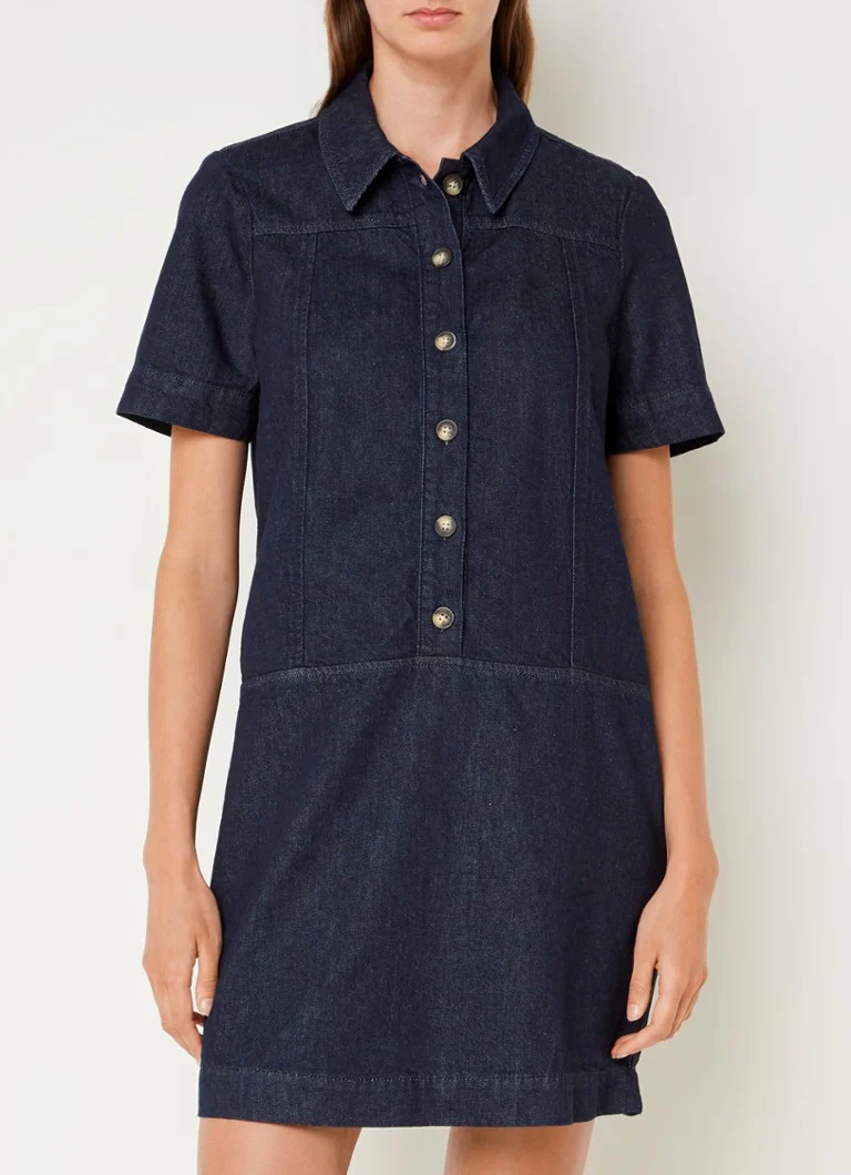 Rochie tip cămașă Larisa din denim de la Phase Eight
